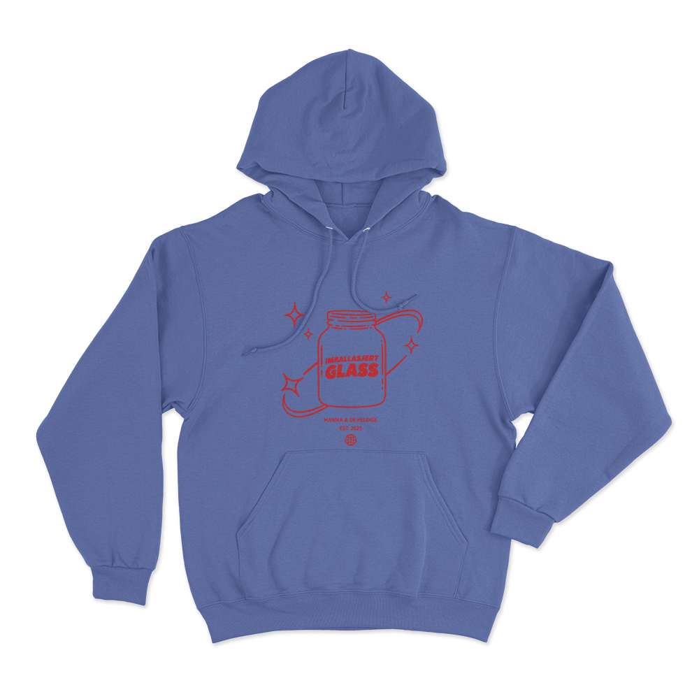Hanna & De Heldige Est 2023 Unisex Hoodie Blue Hanna De Heldige Est 2023 Unisex Hoodie Blue