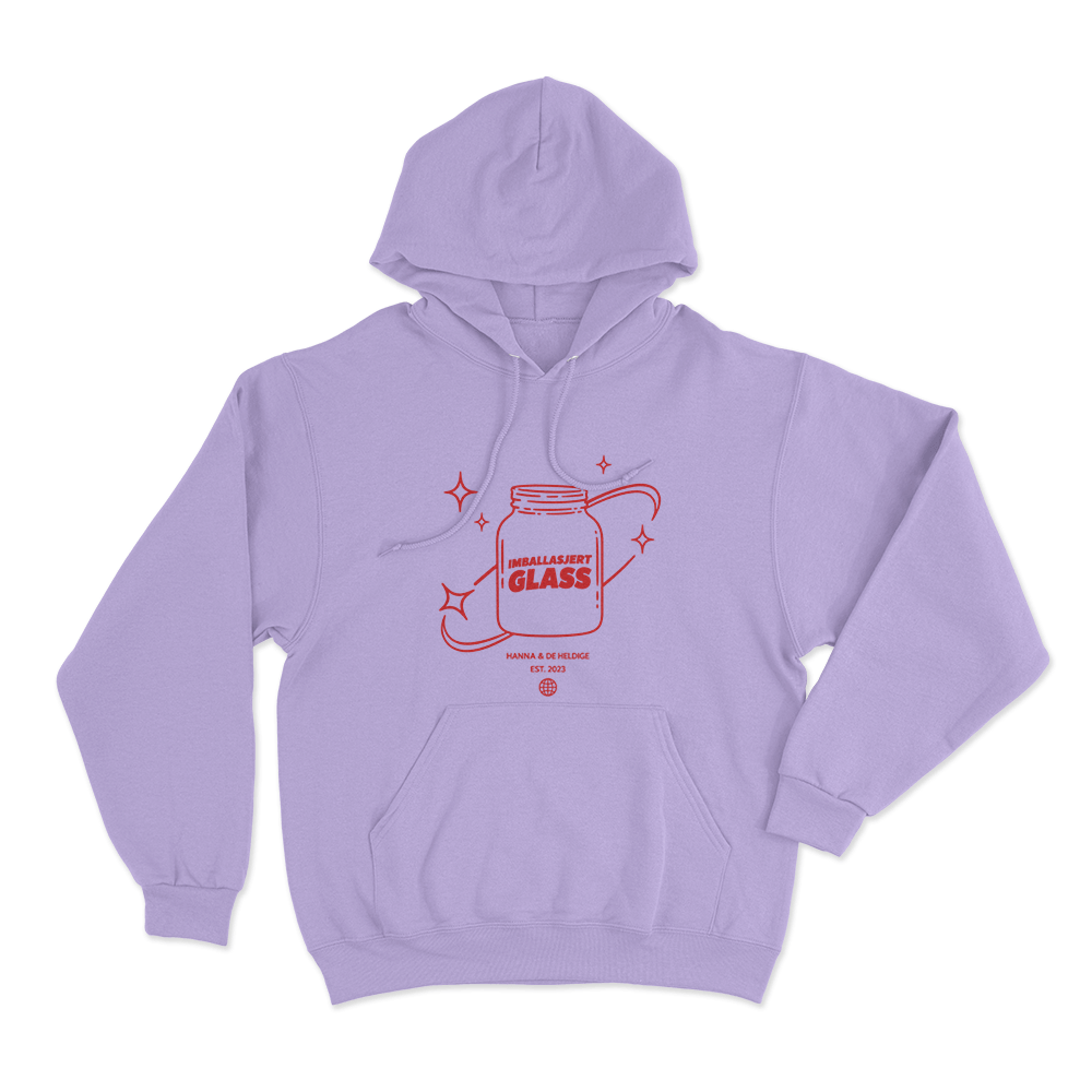 Hanna & De Heldige Est 2023 Unisex Hoodie Purple Hanna De Heldige Est 2023 Unisex Hoodie Purple
