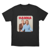 Hanna De Heldige Portrait Unisex T Shirt Black